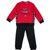 Chicco, Completo tuta: felpa e pantaloni lunghi sportivi, Bambini e ragazzi, Rosso (812), 4 anni