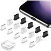 ACAGET 15 Pezzi di Tappi Antipolvere USB C per iPhone 17e Air 17 16 16e 15 PRO Max