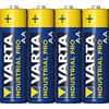 Varta Batteria alcalina Mignon AA LR06, confezione da 4