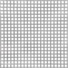 Alberts 463106 Piastra forata, perforazione quadrata, acciaio, 250 x 500 x 1 mm