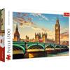 Trefl 1500 Elementi-Capitale Europea, Inghilterra, Monumenti Famosi, Te, Divertimento, Classico per Adulti e Bambini dai 12 Anni In Su Puzzle, Colore Londra, Regno Unito, taglia unica, 26202