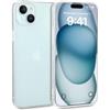 doupi All Clear Custodia Compatibile con iPhone 15 Plus (6,7 Pollici) - TPU Silikon, Ricarica Wireless Supportata, Ultra Sottile Cover, Trasparente