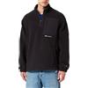 Champion Rochester 1919 Eco Future - Recycled Polar Half Zip Felpa, Nero, XXL Uomo FW23