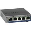 Netgear Switch Netgear ProSAFE GS105E gestito L2/L3 5 porte Gigabit Ethernet 10/100/1000 Grigio [GS105E200PES]
