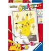 Ravensburger - CreArt Serie E: PokÃ©mon, Pikachu, Kit per Dipingere con i Numeri