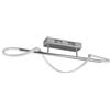 RL LIVE YOUR LIGHT Reality LED Lampada da soffitto Argos R62361106, metallo cromato, plastica bianca, incl. LED 28 Watt, dimmer interruttore