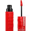 MAYBELLINE NEW YORK Super Stay Vinyl Ink 25 Red-Hot Tinta Labbra No Transer 4,2 ml