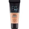 Maybelline New York Fit Me Matte&Poreless 320 Natural Tan Fondotinta Effetto Seconda Pelle 30 ml Fluido