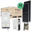 V-TACSOLAR KIT FOTOVOLTAICO MONOFASE 6,30KW INVERTER DEYE V-TAC 6KW ACCUMULO 5,12KW VT-450MHKIT-LEDKIT450MH-6-5-GREY1