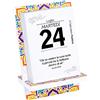 RICARICA - Calendario 2024 con Filosofie di vita con porta frase OMAGGIO -  RICAMBIO CM 9,5 X 13,8#1 : : Cancelleria e prodotti per ufficio