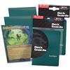 BCW 100 Premium Teal Double Matte Deck Guard Sleeve Protectors for Gaming Cards like Magic The Gathering MTG, Pokemon, YU-GI-OH!, & More. by BCW