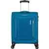 American Tourister Tourister Hyperspeed, Bagaglio a Mano, Turchese (Deep Teal), L (80 cm - 109/116 L)