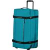 American Tourister Urban Track - Borsa da viaggio con 2 ruote, Verde (Verdigris), L (78.5 cm - 116 L)