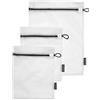 Brabantia - Sacca per il Lavaggio dei Capi Delicati - Sacchetto Protettivo in Rete per il Bucato per i Capi - Copertura Speciale a Strappo - Set di 3 in 2 Misure - White - 33 x 25 cm / 45 x 33 cm