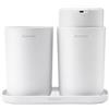 Brabantia - Set da bagno, bianco, Set di 3