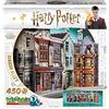 WREBBIT3D , Harry Potter: Diagon Alley (450pc), 3D Puzzle, Ages 14+