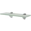 vidaXL Mensola Galleggiante in Vetro 30x20 cm Ripiano Muro Espositore Scaffale