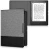 kwmobile Cover Compatibile con Kobo Aura H2O Edition 1 - Custodia a Libro in Tela e Pelle PU - Flip Case per eReader