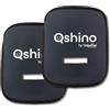 Qshino Dispositivo Antiabbandono Universale Per Seggiolini Auto Con Bluetooth, Blu, 2 Pack