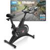 YM SPINN BIKE 2500 Bicicletta Cyclette Magnetica Da Casa, Volano 16 kg, Sella e Manubrio Regolabili, Supporto Smartphone e Tablet, APP compatibili Kinomap, Zwift, Bitgym, Fithome, Regolazione Tensione