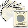 Littorelle - Maschera Viso N°6 Siero Idratante al Collagene e Vitamina E - Made in France - Anti-Aging e Idratante - Cura Antirughe - Maschera Tessuto Tutti I Tipi di Pelle- Confezione da 10 Unità