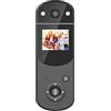 Rheross Mini Videocamera Digitale Palmare 1080P Pocket Videocamera HD Videocamera un Infrarossi Action Camera-Nero