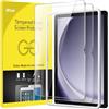 JETech Pellicola Protettiva per Samsung Galaxy Tab A11 Plus / A11+ / A9 Plus / A9+ 11 Pollici 2025/2023 con Strumento di Installazione Facile, Vetro Temperato Film, HD Chiaro, Pacco da 2