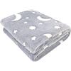 Il Gruppone Passione Casa Coperta Magica Night Glow Si Illumina al Buio Plaid Pile Morbida Calda 240Gr/Mq Flanella di Microfibra Letto Copertina Divano - Dis 1 - Plaid127x152cm