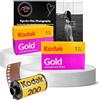 Clikoze Il pacchetto di fotocamere a pellicola riutilizzabile include 2 scatole Kodak Gold 200 36 EXP e scheda di consigli per la fotografia della fotocamera Clikoze