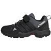 adidas Terrex AX2R Hook-and-Loop Hiking Shoes, Scarpe da Escursionismo Unisex - Bambini e ragazzi, Core Black Core Black Onix, 33 EU