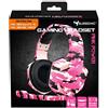 Subsonic - Pink Power Gaming Headset per le ragazze, cuffie di gioco con microfono per PS5 / Xbox Serie X/S / PS4 / Xbox one / PC / Switch