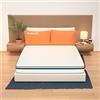 miasuite i sogni italiani Materasso Memory Matrimoniale 160x200 cm Alto 14 cm Ortopedico con Dispositivo Medico | Soft