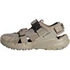 adidas Terrex Hydroterra AT Sandals, Scarpe da Trekking Unisex-Adulto, Wonder Beige/Wonder Beige/Core Black, 39 EU