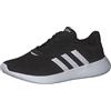 adidas QT Racer 3.0 Shoes, Scarpe Donna, Core Black/Cloud White/Almost Pink, 38 EU