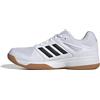 adidas Speedcourt Women Indoor Shoes, Scarpe Donna, Ftwr White/Core black/GUM10, 40 2/3 EU