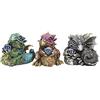 Nemesis Now Dragon's Gift Set di 3 statuine, in resina, multicolore, taglia unica