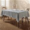 Home Direct HomeDirect Tovaglia da tavola, in Poliestere, Rettangolare 150x250cm Zinco Grigio Chiaro