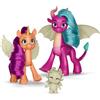 My Little Pony Hasbro My Little Pony Tell Your Tale - La Rivelazione della Luce del Drago, 3 Action Figure My Little Pony con Design Luminoso, Giocattolo per Bambini e Bambine da 4 Anni in Su