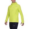 TCA Giacca Softshell da Corsa Uomo. Giacca Riflettente Traspirante e Ripiegabile con Tasche con Cerniera - Verde Acceso, M