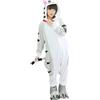 Generico Kraja Pigiama Kigurumi Tuta Costume Animale per Carnevale, Halloween, Festa, Cosplay Monopezzo in Flanella, Morbido e Comodo (Zebra, L Large Altezza 169cm - 178cm L)