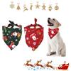 KARELLS Bandana Cane Bandana per Cani da Natale, Sciarpa Natalizia per Animali Domestici