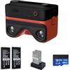 KanDao Fotocamera 3D, foto e video 3D Instant View fotocamera stereoscopica display istantaneo, touch screen da 2,5, anti-shake, stabilizzazione dell'immagine IMU, QooCam EGO, kit nero.