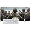 ITBT call-of-duty Tappetino Mouse Gaming, Grande Anime Mouse Pad XXL 900x400mm Confortevole, Lavabile, 3mm Antiscivolo Tappetino Scrivania Supporto per Ufficio Computer, Adatto per computer e PC, B