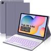 IVEOPPE Tastiera Samsung Galaxy Tab S6 Lite 2024, Cover Bluetooth Tastiera Italiano Retroilluminata Galaxy S6 Lite SM-P613/P619/P610/P615 10.4 2022/2020, Viola lavanda