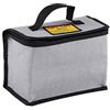 Dilwe Borsa Lipo, Lipo Battery Safe Bag Borsa per Lipo Battery Custodia di Sicurezza a Prova di Esplosione a Prova di Batteria Accessori per aeromodelli per Proteggere la Custodia di Sicurezza 215x115x155mm