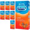 Durex Love Preservativi Easy-on | 8 Confezioni da 12 Profilattici
