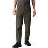 The North Face Reg affusolato Pantaloni, Tortora/Verde, 36 Uomo