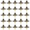 The Lord of the Tools 30 Pezzi Clip Di Fissaggio Per Rivestimento Porta 1H0868243B Compatibili Con Mk3 Vento Clip Per Scheda Pannello Porta In Plastica Clip Di Fissaggio Per Rivestimento Interno Auto