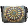 Ethnique Mode Borsa a tracolla etnica Borsa a tracolla da donna stile etnico indiano (Castano)