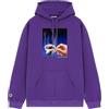 Octopus Felpa con Cappuccio Break Logo Hoodie Viola 2023/24 Milano Originale Garantito (S)